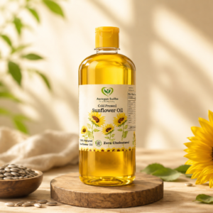 premium cold pressed sunflower oil – 100% pure, natural & chemical free cooking oil